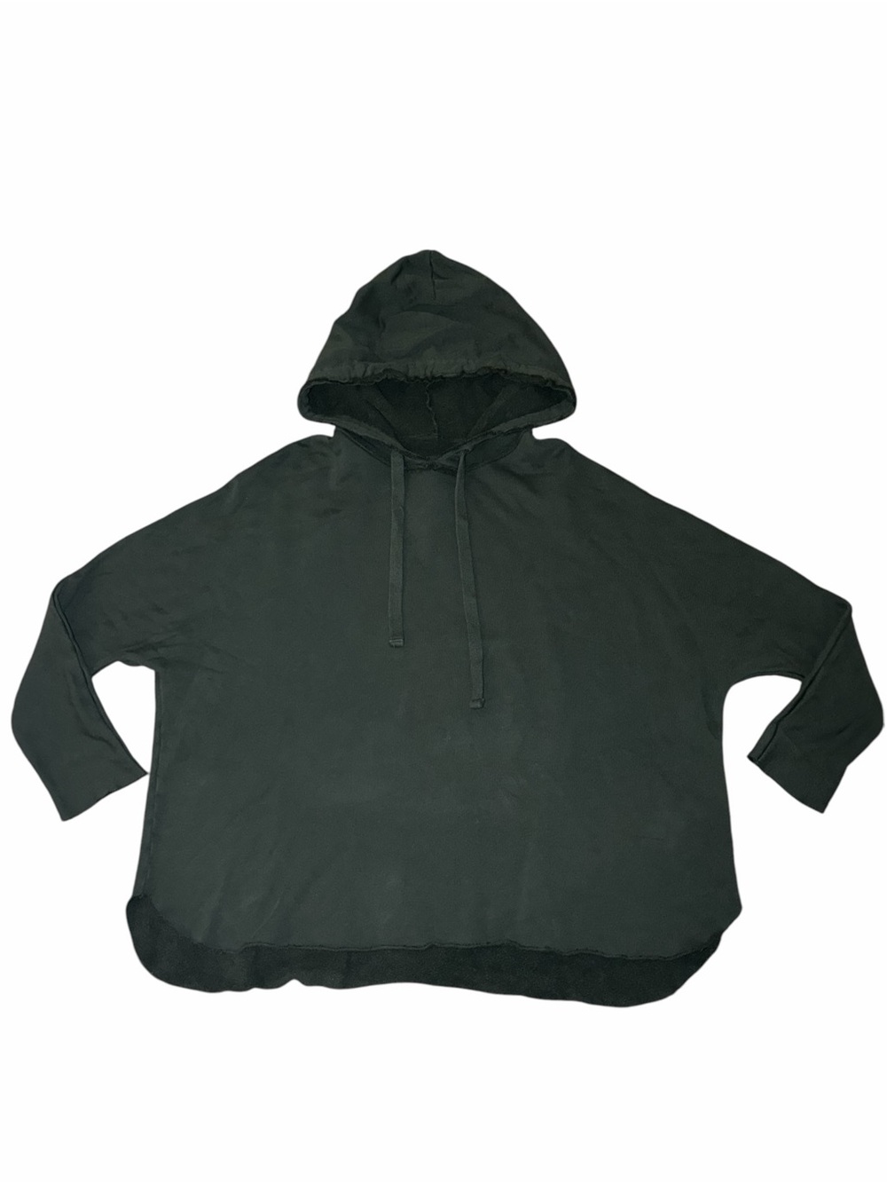 EUC Frank & Eileen Kane Capelet Hoodie Evergreen Sweatshirt Medium Cotton